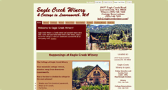 Desktop Screenshot of dev.eaglecreekwinery.com